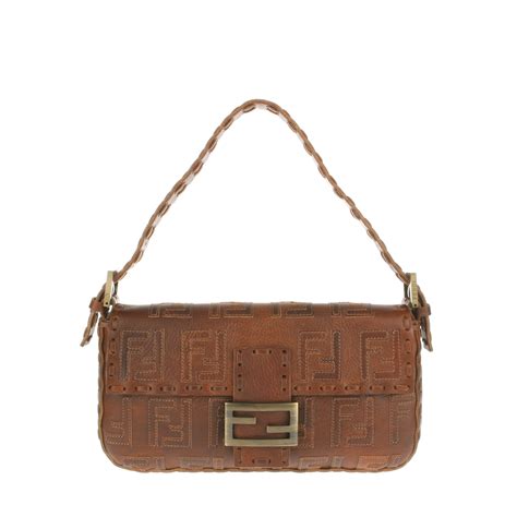 fendi baguette vintage leather|Fendi baguette bag second hand.